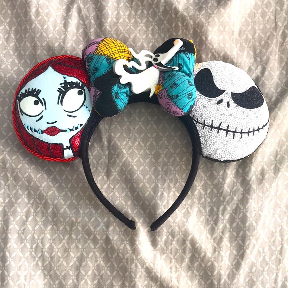 Custom Glow In the Dark & Light Up Disney Nightmare before Christmas Ears